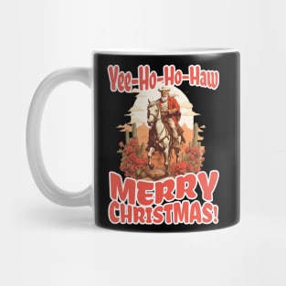 Santa Claus Cowboy Mug